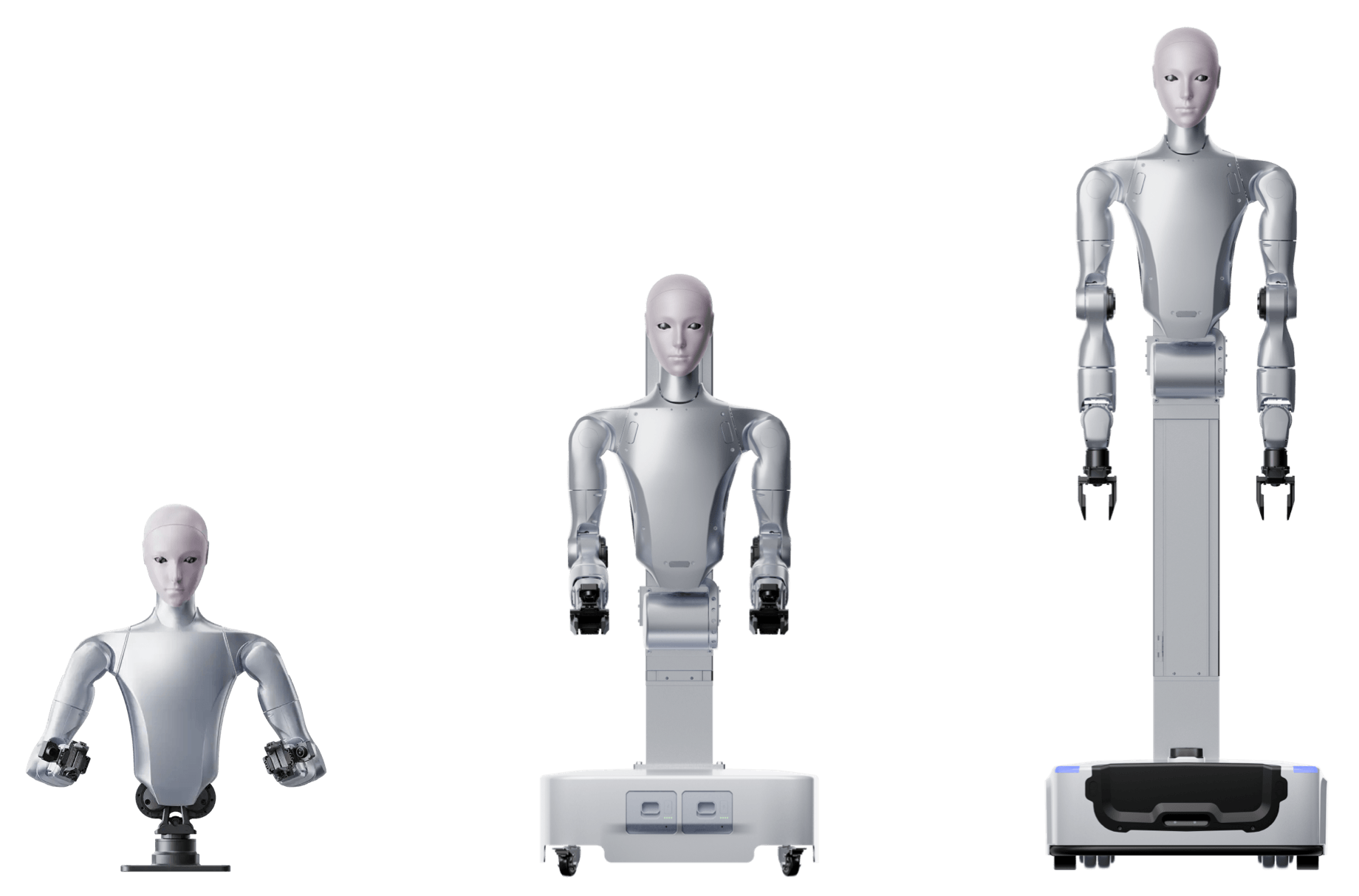 H2シリーズの複数のベース形態を比較したメーカー公式画像。表示構成はH2-Dとは限りません